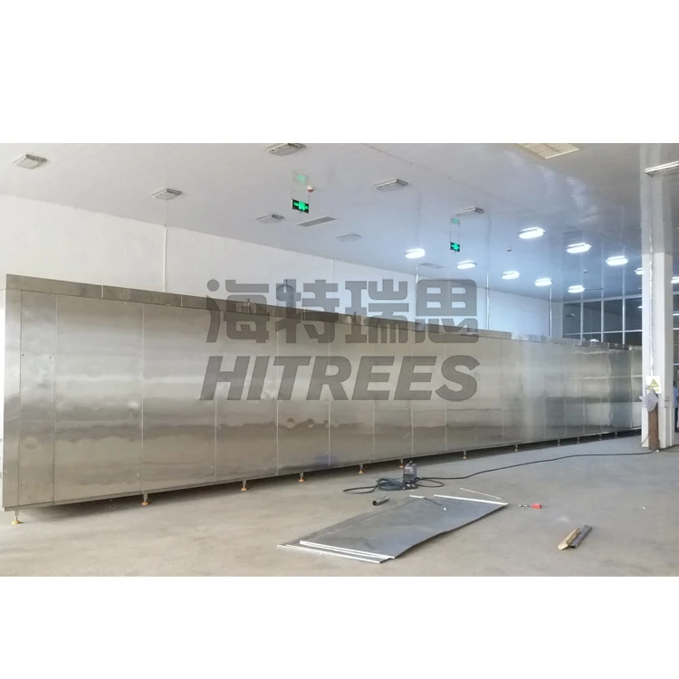 Ce High Quality  Cattle Chicken Meat Blast Freezing Equipment IQF Tunnel Blast Freezer Machine Meat Fish Seafood Tunnel Freezer