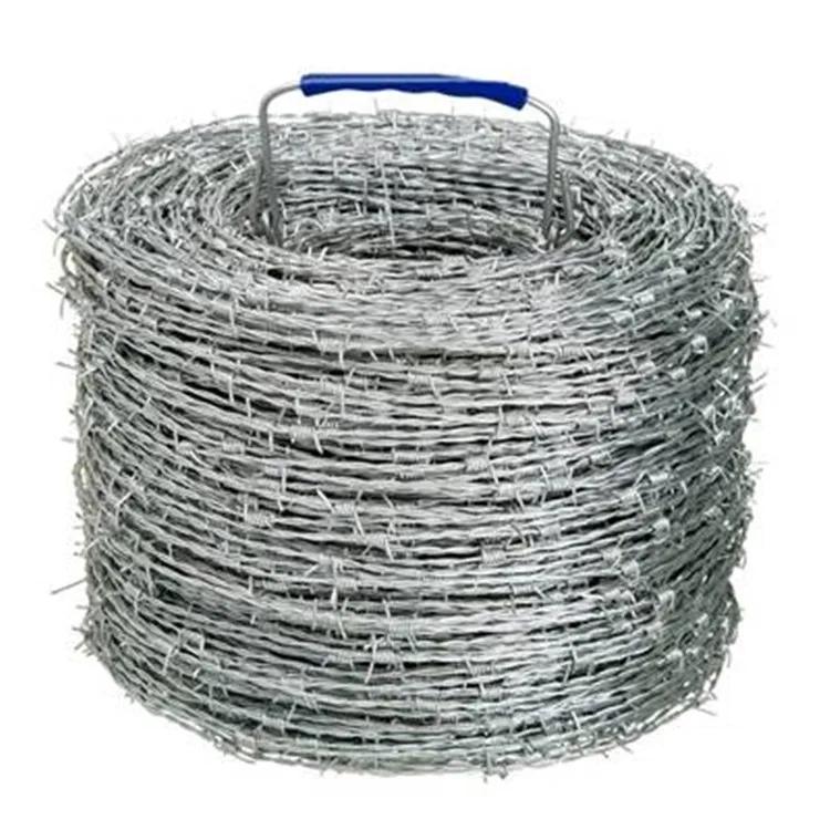 2022 High Quality 12.5 Gauge Rustproof Barbed Wire Price Per Roll Prison Barbed Wire Fencing For Sale