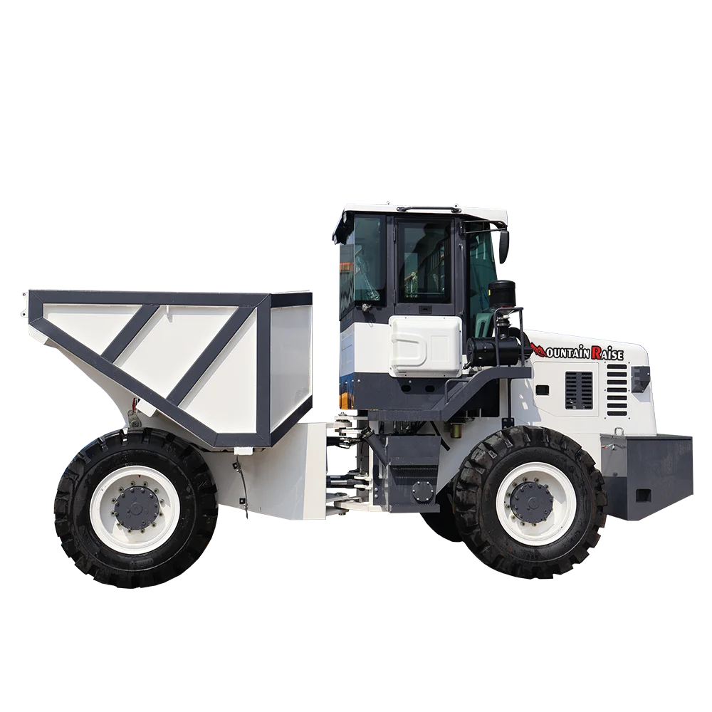MOUNTAIN RAISE 6 Ton 8 Ton 10 Ton Heavy Dumper Truck Wheel Loader Diesel Hydraulic Kipper Tipper Dump Truck with Cummins engine