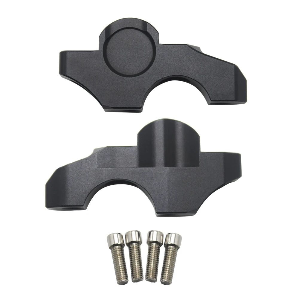 7/8 '-1 1/8' CNC Алюминиевый зажим для Руля Мотоцикла, комплект для подъема для BMW S1000R 2014-2017 для кроссовых мотоциклов, квадроциклов