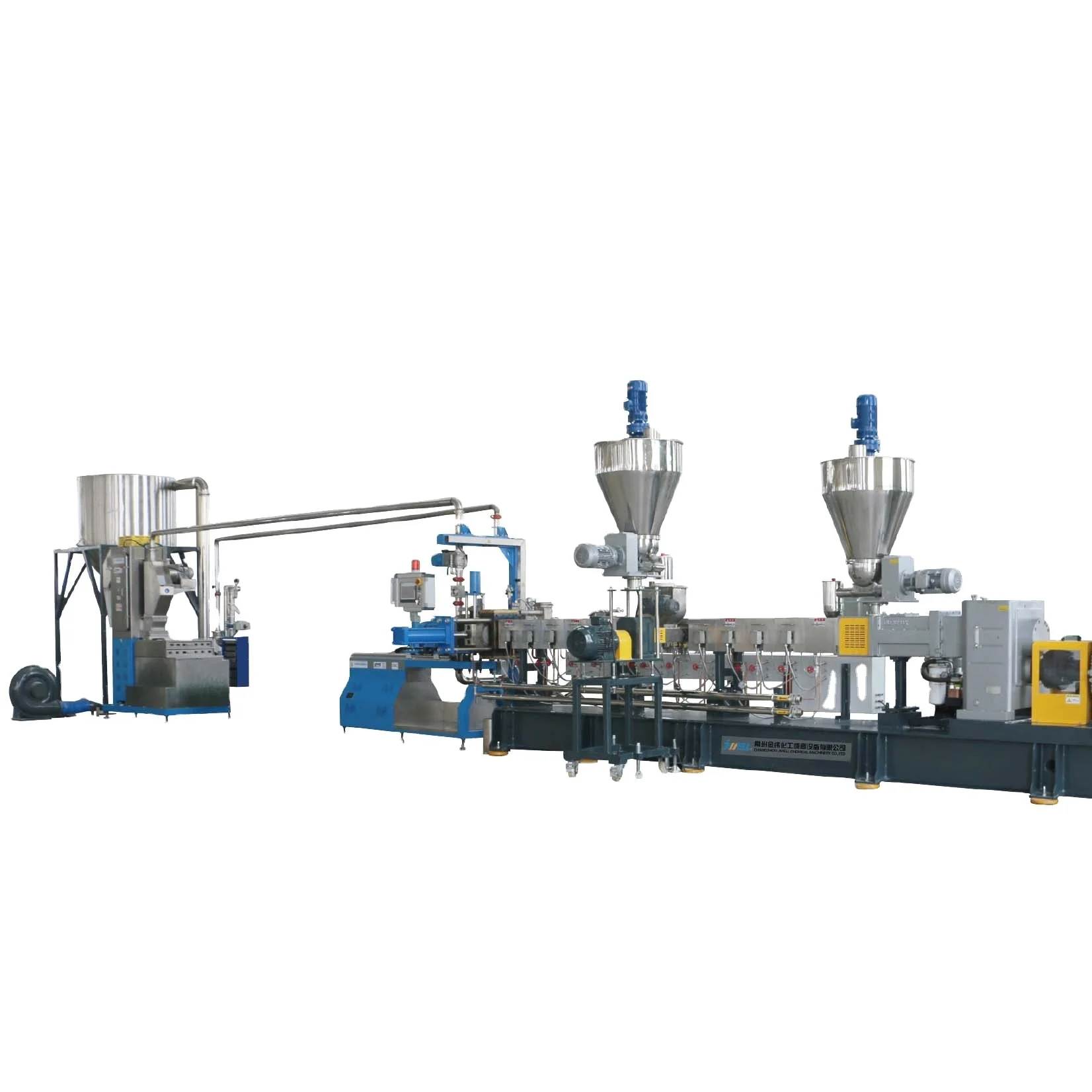 CJWV-77 Twin screw extruder/High Filler Compounding Line With High Capacity Series.