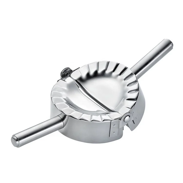 Large Stainless Steel Dumpling Maker Mold with Long Handle SW-BA171D