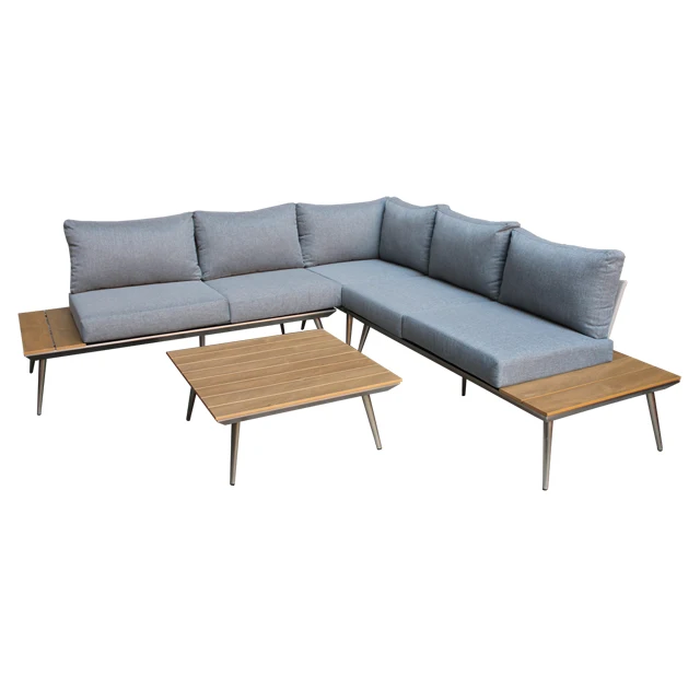 
 Алюминий. Набор деревянных диванов PS  