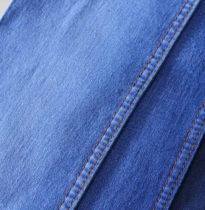 Indigo denim fabric super elastic good quality
