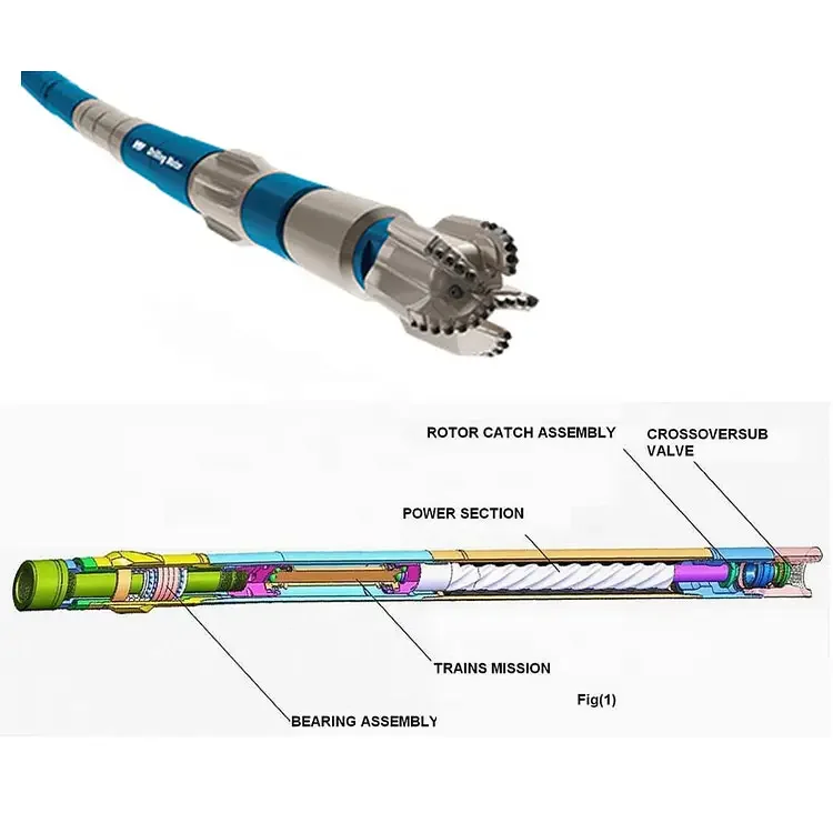 4 ' Downhole Drilling Motor Adjustable Bend Mud Used for HDD Trenchless Construction