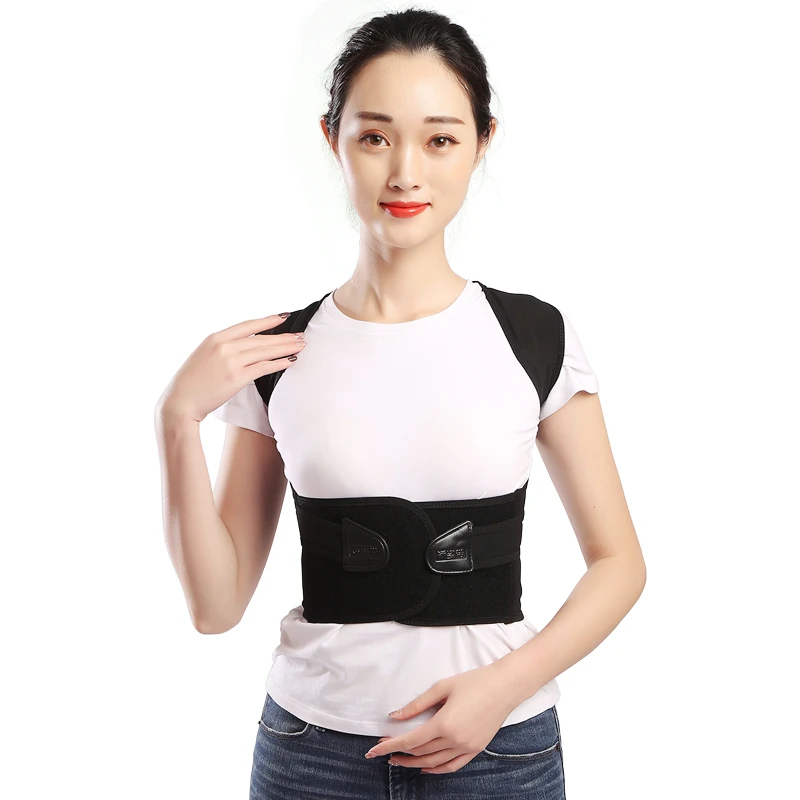 Hot sale posture corrector for woman men shoulder back clavicle support brace