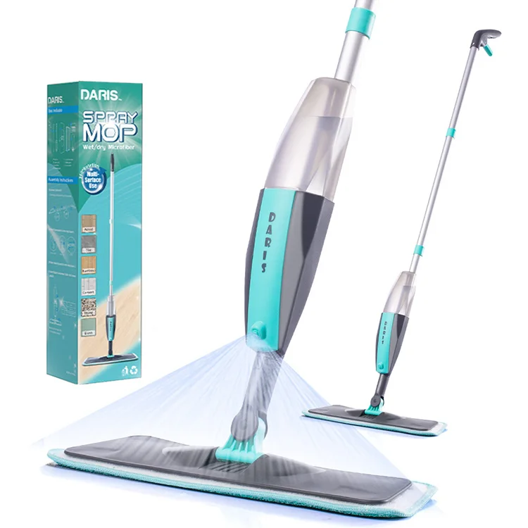 Wholesales 360 Microfiber Water Spray Mop Sticky Cloth Microfiber Floor Mop for Floor Cleaning