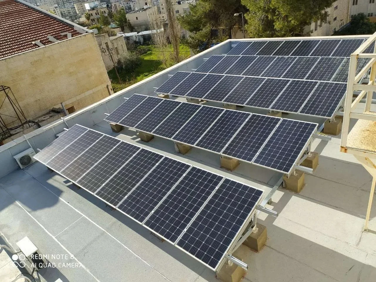 solar panel flat roof aluminium mounting bracket for pole