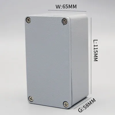2016 New Arrival Newest Die Cast Aluminum Waterproof Junction Box Custom Project Enclosure