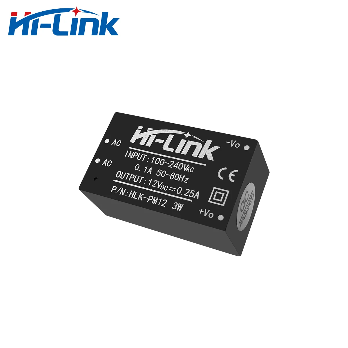 AC-DC 220V в 12V 3W 250mA напряжение трансформатора PM12 AC к DC переключательный источник питания