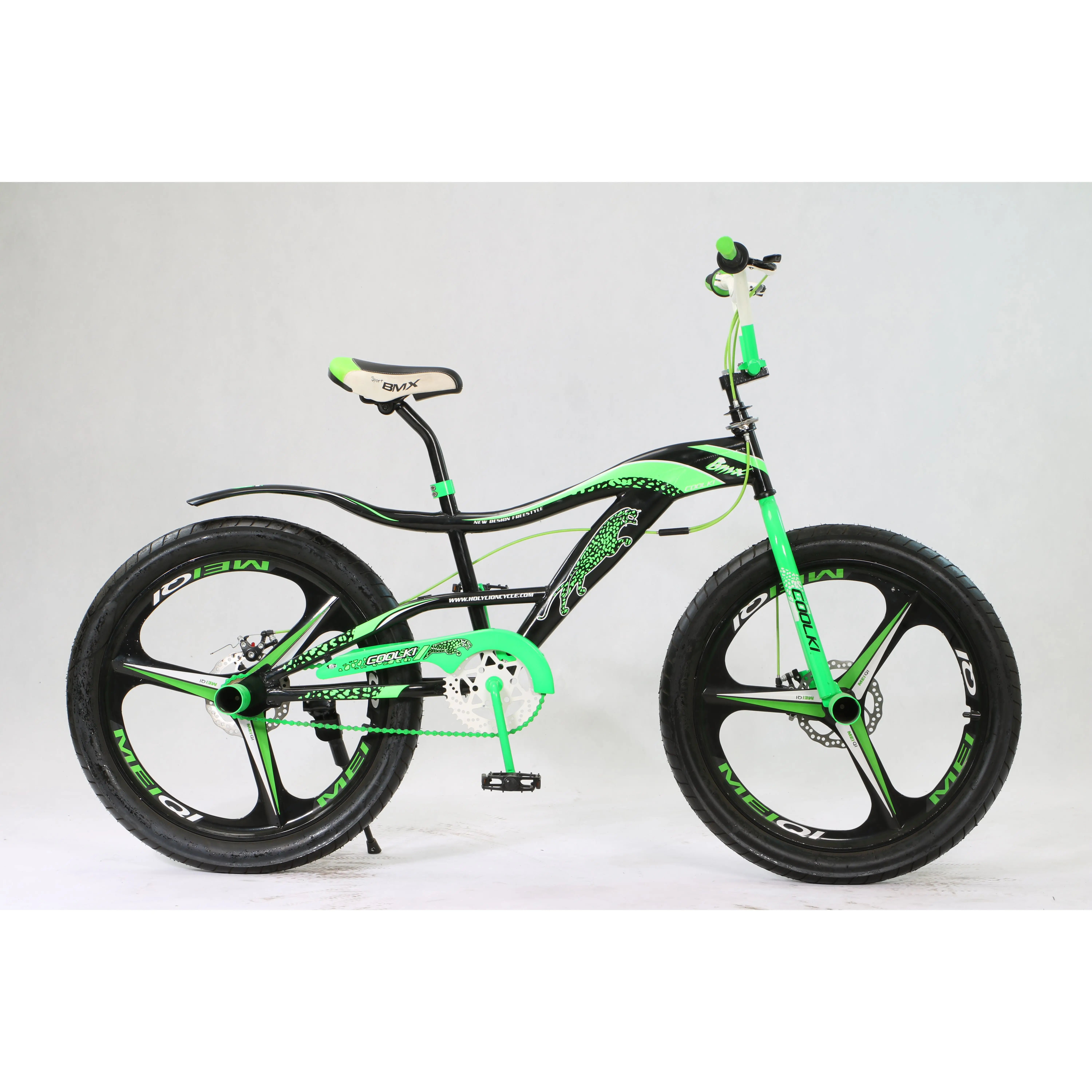 OEM Sports Bike 20 24 26 Inch BMX with Aluminum Fork Cheap Single Speed Freestyle Integrated Wheel Steel Frame Magnesium Alloy