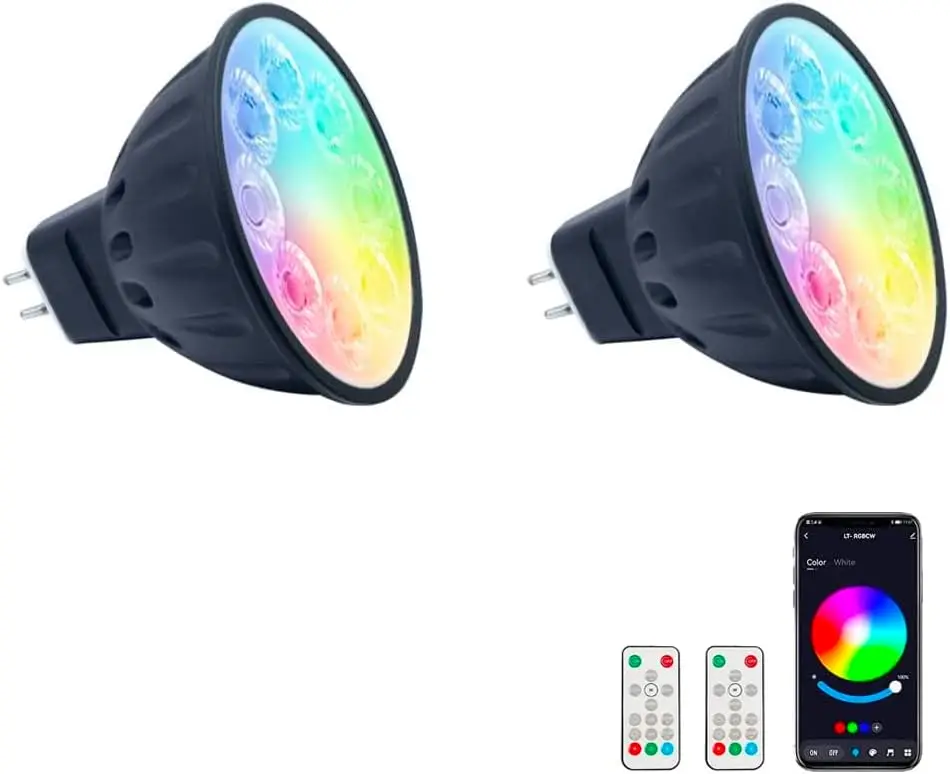 High lumen 3000K  12V 110V 220V 5W led mr16 led bulb for Landscape spotlighting