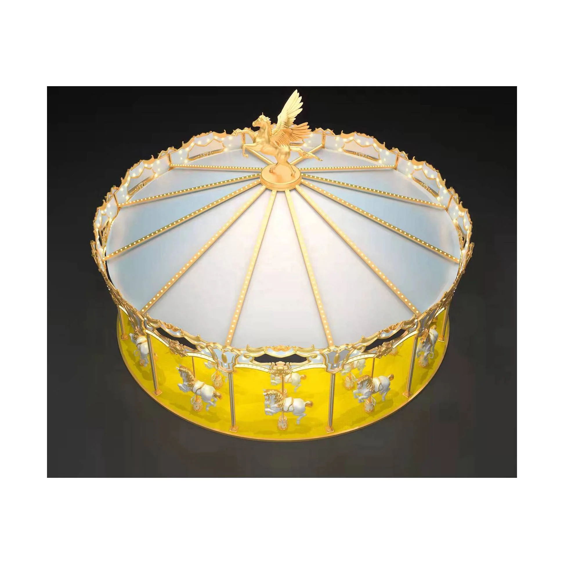 Luxury Park Carousel Cai Grand Car Ride