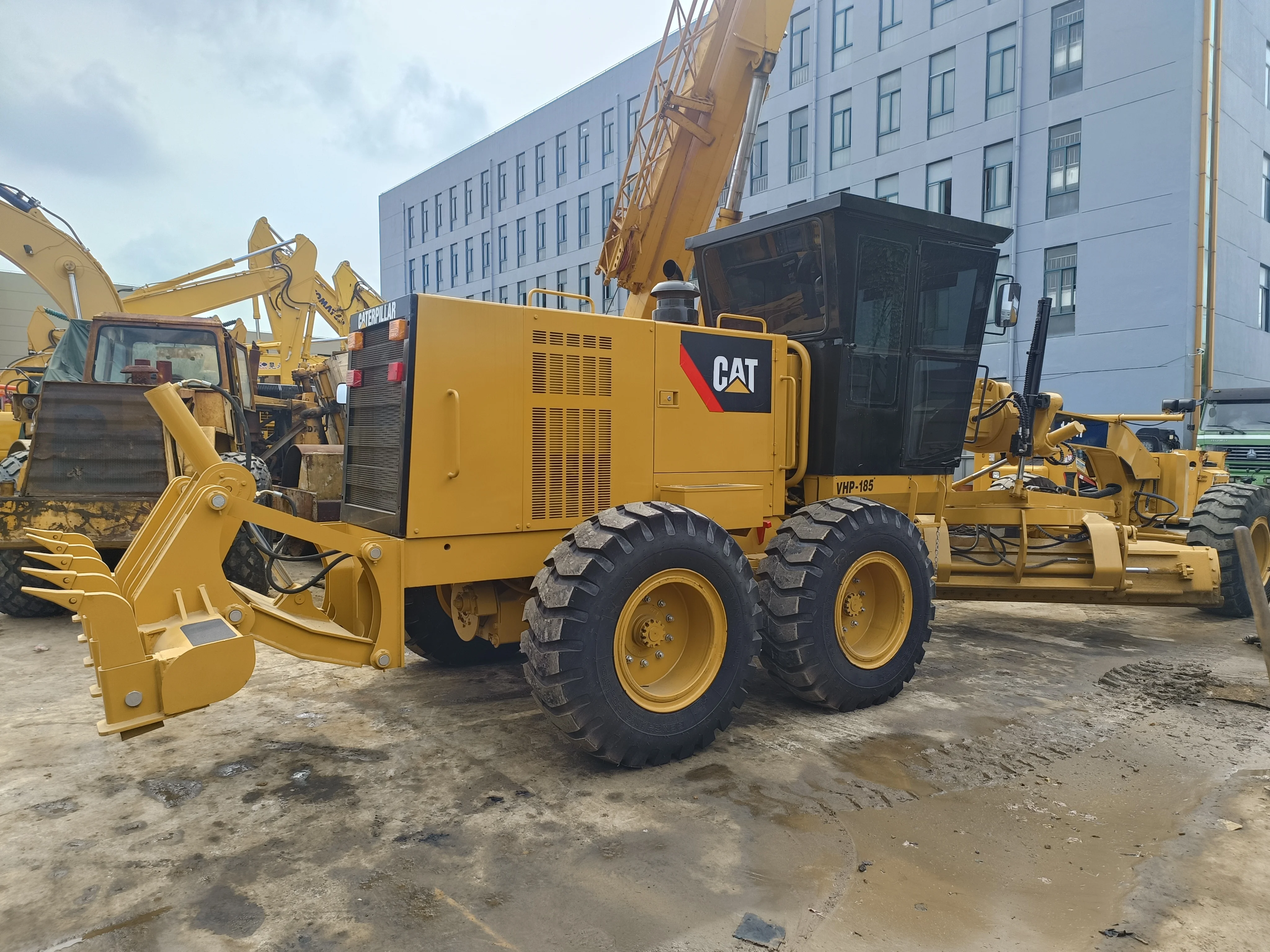 CAT 140h motor grader used diesel grader cat 140 k 140g 12g on sell with low price