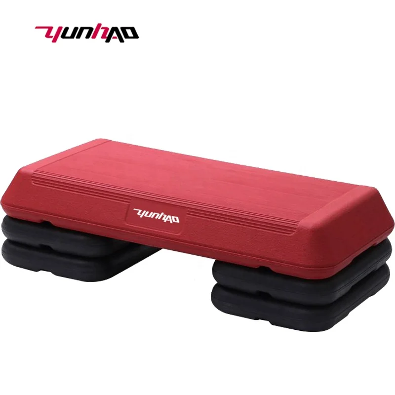 Professional Manufacture Freestyle 72cm Adjustable Platform Aerobic Step Board With 10-20CM Risers