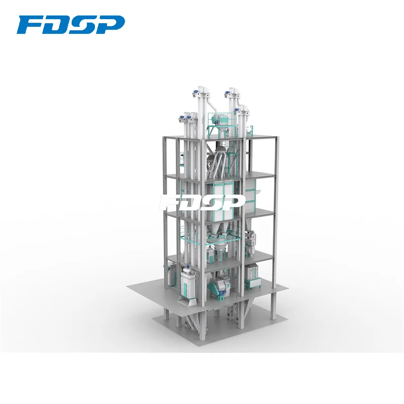 3tph sinking fish feed mill matrix type pellet mill for fish feed equipment for feed pellet