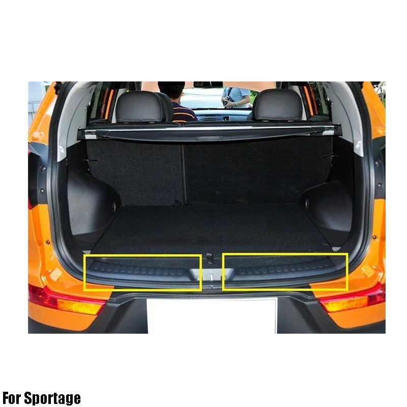 
ABS Inner Rear door Bumper scuff Sill Plate Trim For Sportage 2011-2015 
