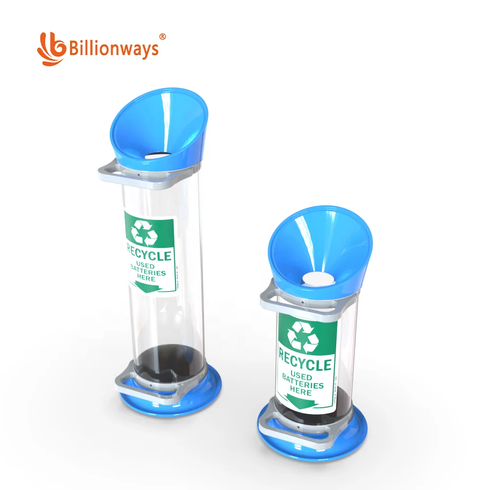 Контейнер для переработки батарей 10 л, трубка для переработки батарей, трубка для сбора батарей для оптовой продажи