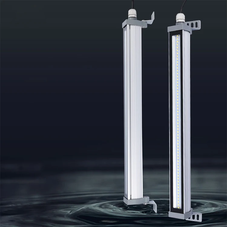 Tempered frosted glass Waterproof IP67 Free shipping Led Panel Working Light CNC Machine Work Tool Lighting