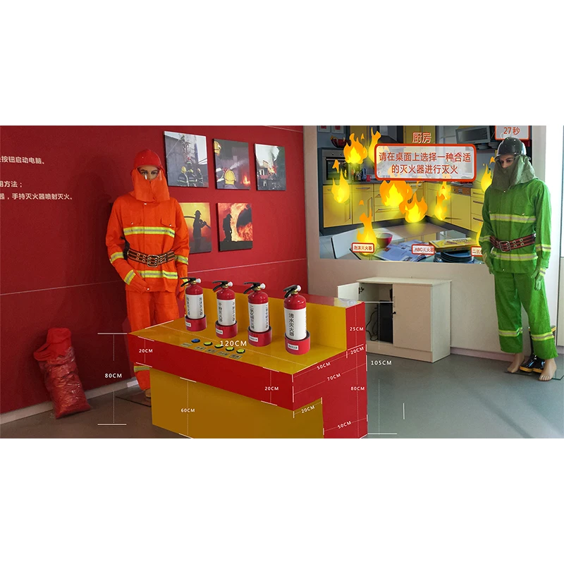 Digital Fire Training Fire Extinguishing Drill Fire Simulation