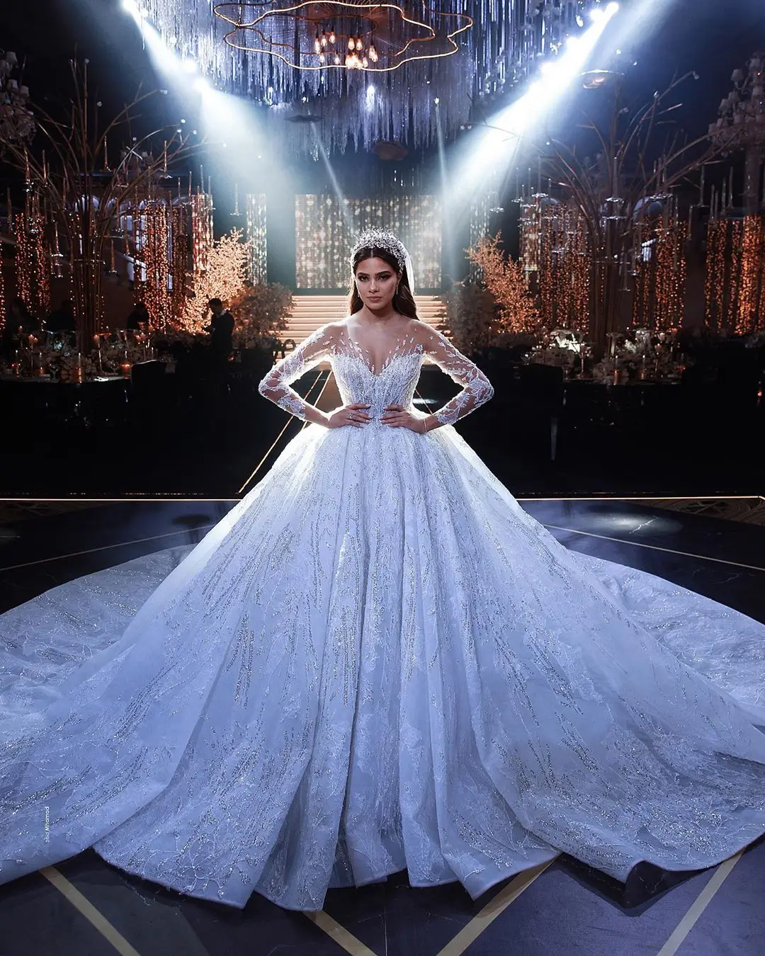 Eslieb на заказ бальное платье Gelinlik 2020 Свадебные платья с длинным рукавом Trourok Vestido de noiva akanjo