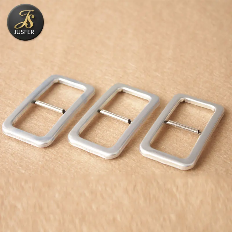 Arch shape metal buckle cover buckle blank for belt and clothing