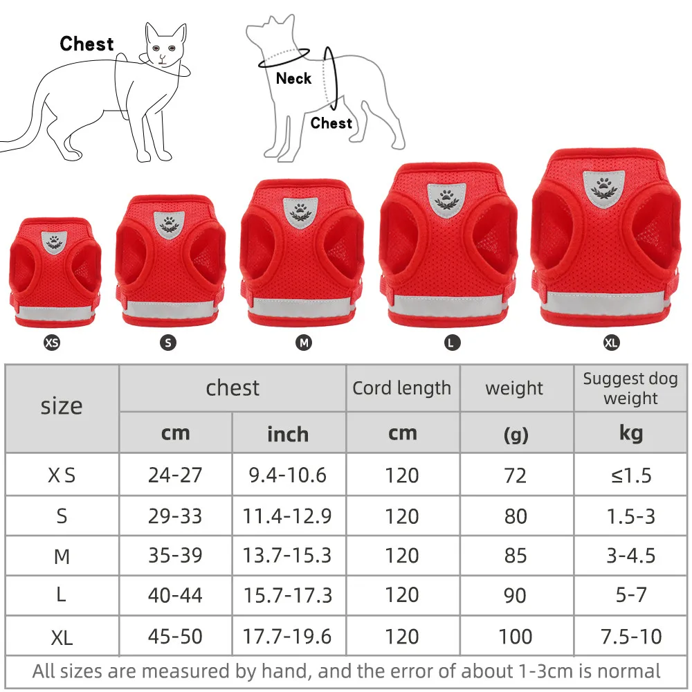 Cat Dog Adjustable Harness Walking Lead Leash For Puppy Dogs Collar Polyester Harness 1688 China Purchasing Agent Service