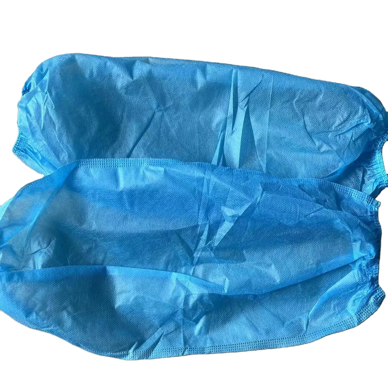 2.5g Machine Made Disposable Waterproof Protective LDPE Sleeve Cover Blue