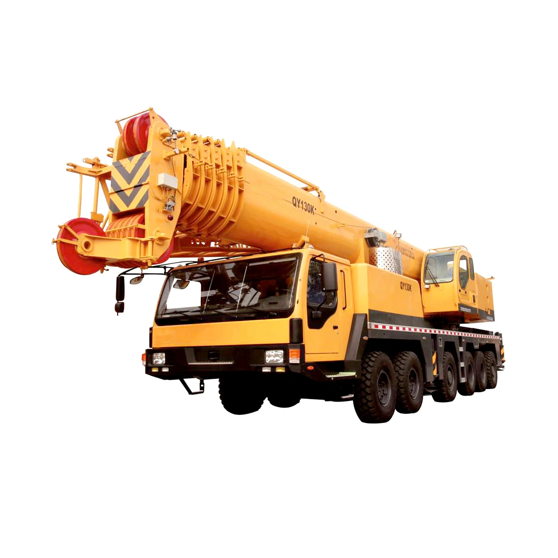 ORIEMAC 130 Ton Hydraulic Truck Crane 7 Sections Boom of 75m Truck Crane QY130KH
