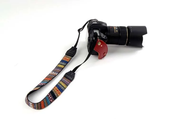  Ремень на плечо для камеры SLR DSLR прочный ремень Nikon Canon Sony ретро этнический