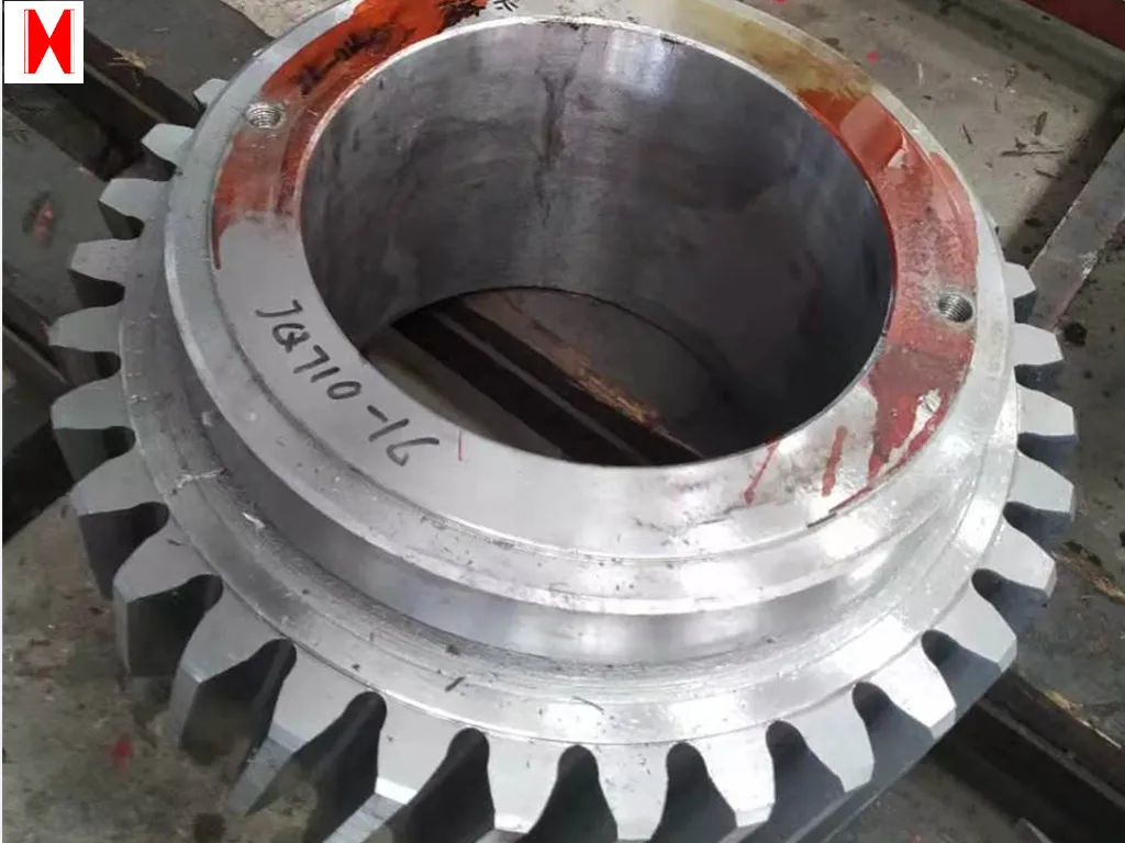 
Carburizing Large Casting Ring Helical Gear Steel Spur Gear 