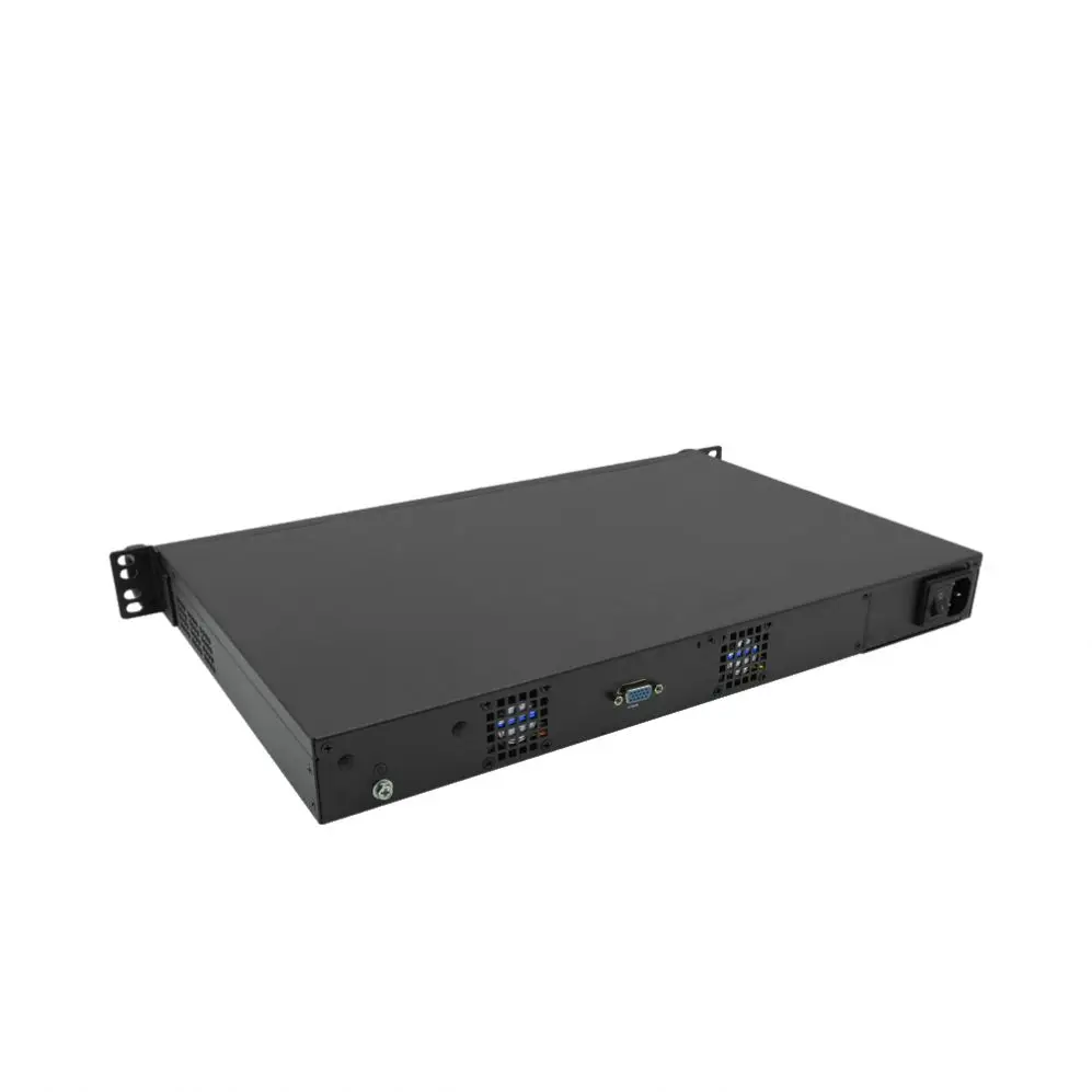 High quality I3-2310M 1U firewall vpn 6 lan ports 2*10G SFP PC PGA988 I3-2310M barebone 1U network security firewall router