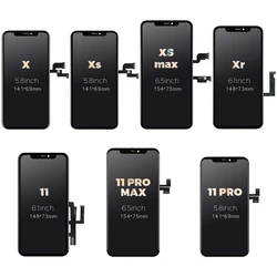 Экран для мобильного телефона iPhone 11 Pro Max XS XR X 8 7 6S 6 Plus 5S 5C