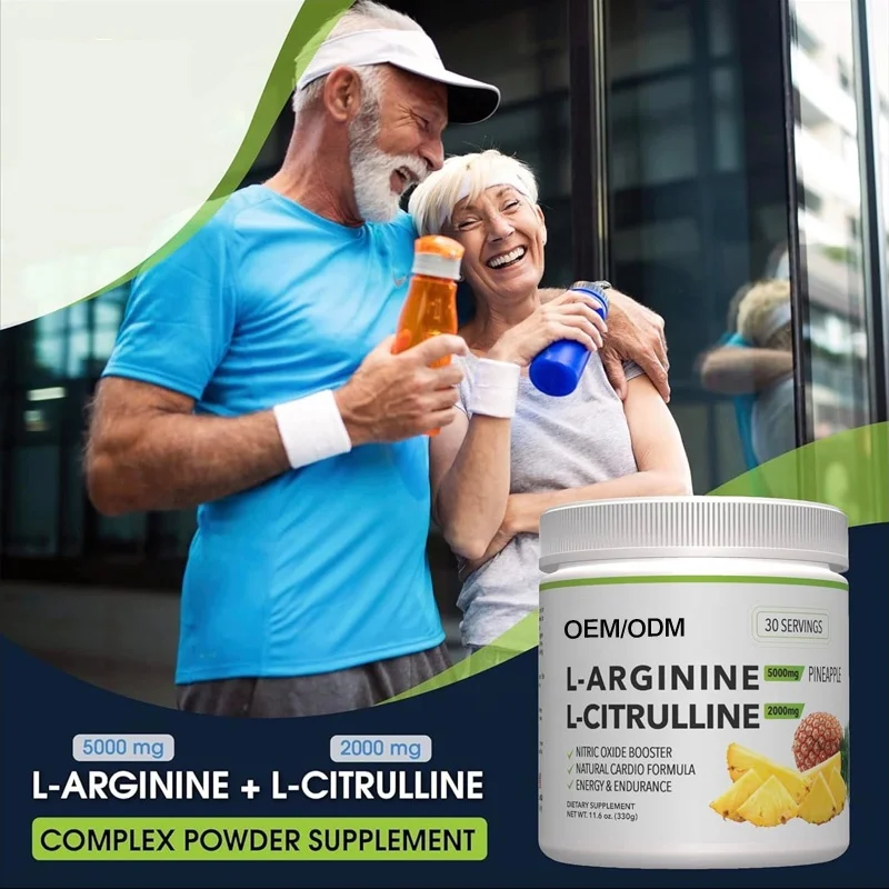 Sports Nutrition L-Arginine L-Citrulline Complex Powder Enhancing Endurance And Performance