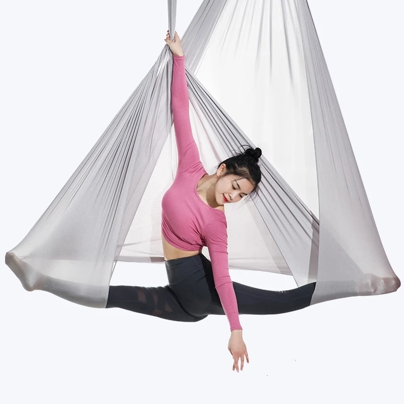 Best Quality Flying Yoga Bed Stretch Aerial Yoga Hammock Swing with custom logo