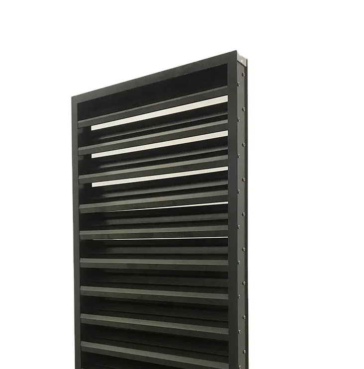 Elegant aluminium fixed  louver windows for factory price and design