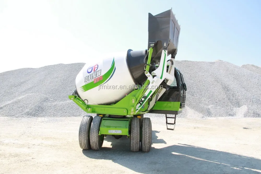 3.5 cubic meter B self-feeding mixer flange-connected gearbox