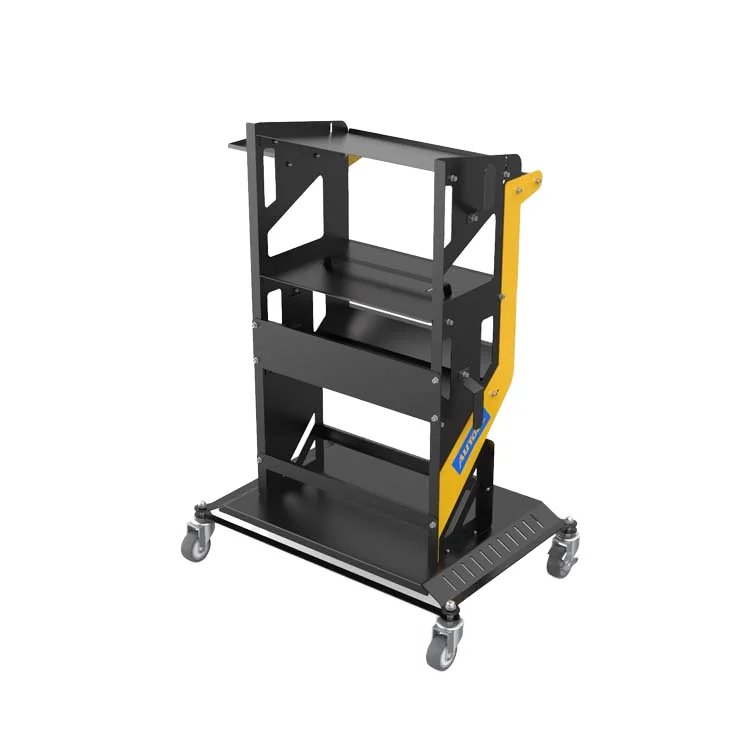 Direct Manufacturer Autool MMT553 Auto Repair Diagnostic Cart Multi-Layer Storage Design for Car Engine Analyzer Tool Cart