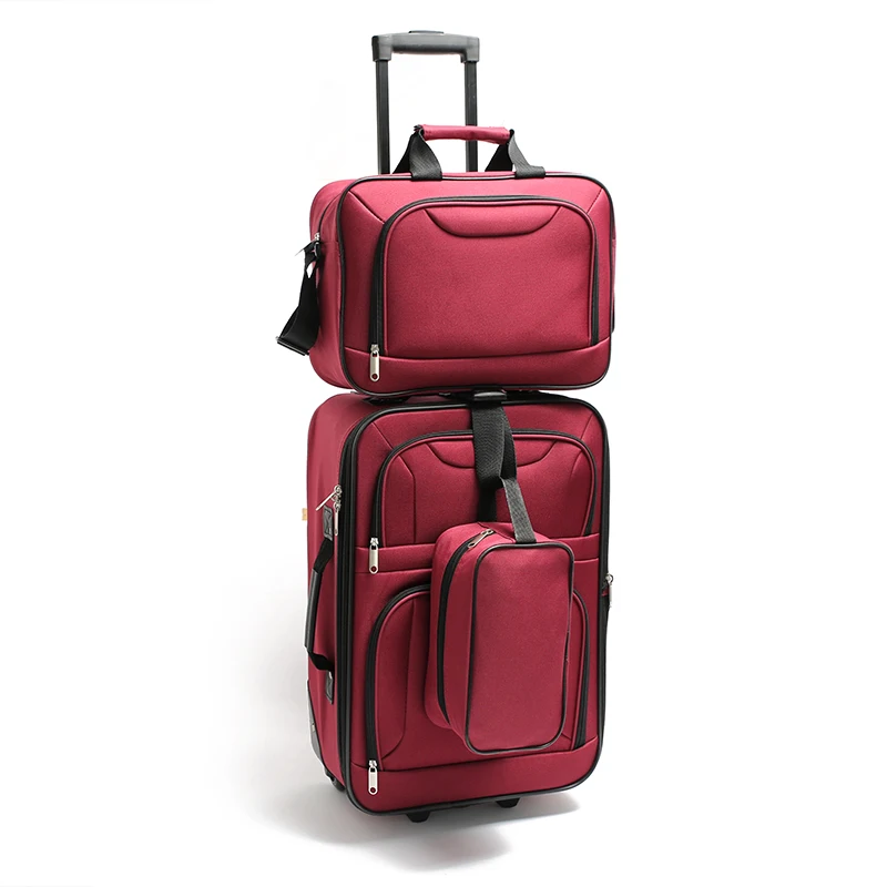 China cheap travel luggage suitcase bag 3pieces set