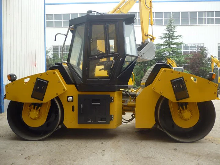 Top Brand 8 Ton Hydraulic Double Drum Road Roller LTC208 With High Quality
