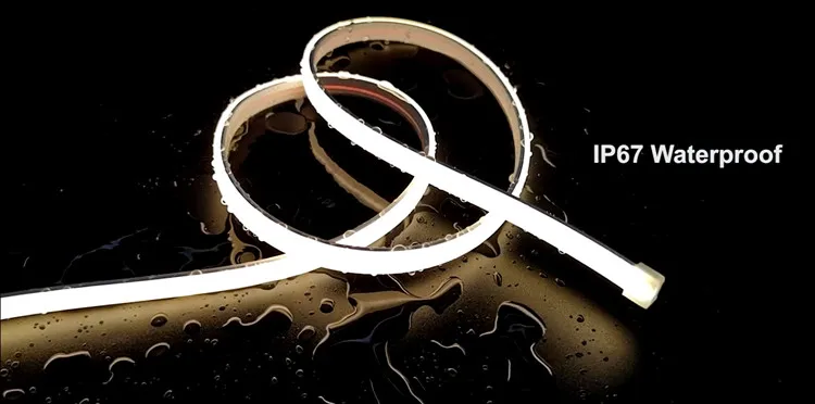 led flex neon 24v dc cob led neon strip ip68 silicone waterproof strip light led neon flex 12v for outdoor decoration