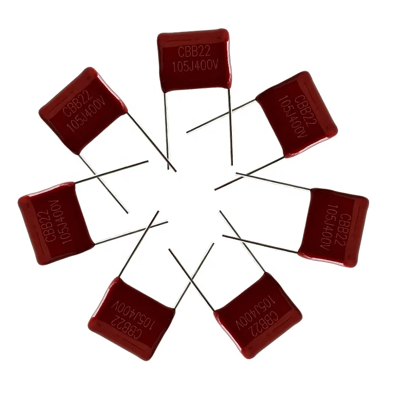 Metallized polypropylene film capacitor CBB21 CBB22 high insulation resistance long life due to self healing effect capacitors