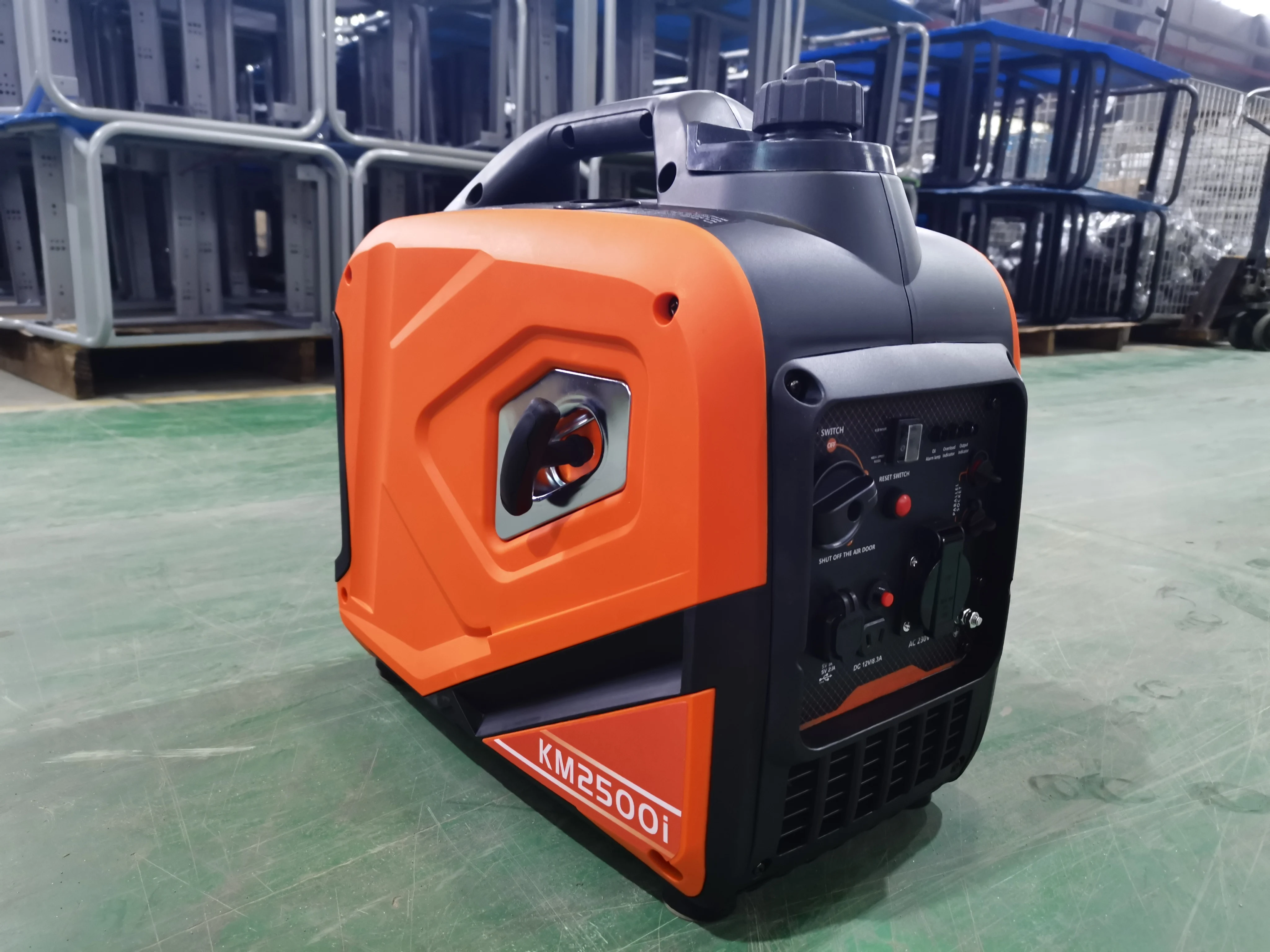Factory price high quality small portable gasoline generator for home 2500W 3000W silent digital custom generator