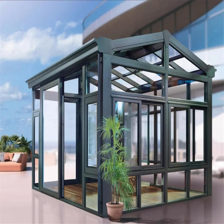 DTOP NFRC CE ROHS outdoor backyard greenhouse commercial Conservatory House Garden Outdoor For Garden House