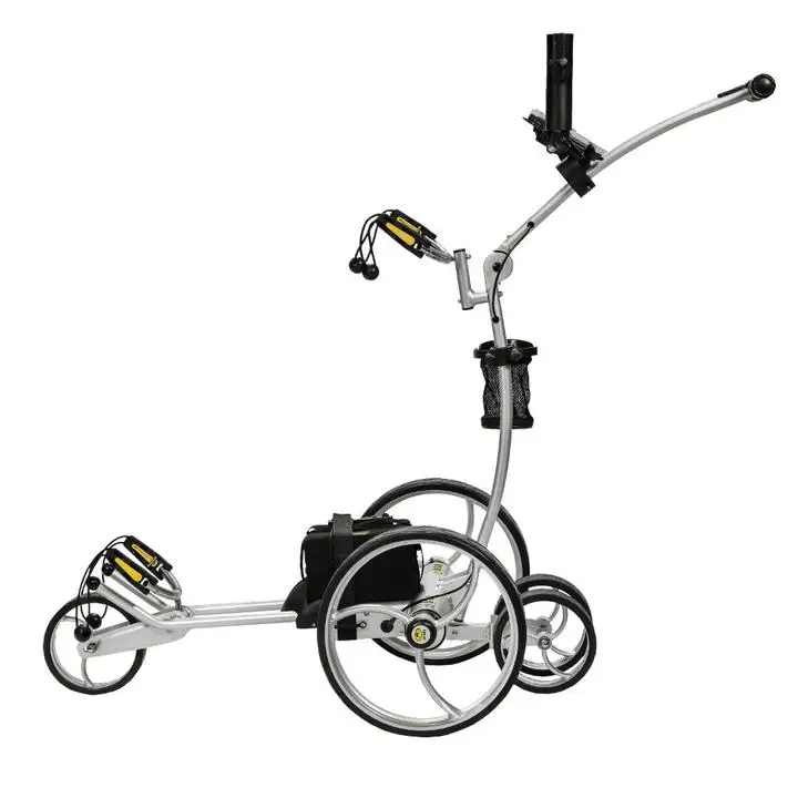 2024 New Design Stainless Steel 3 Wheel Golf Trolley