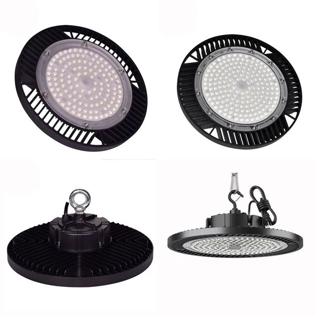 Wholesale Price Aluminum IP65 Waterproof Industrial Workshop Factory 200W UFO LED High bay Light