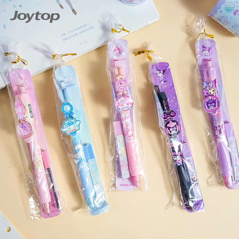 Joytop SR 679-4 Wholesale Sanrio JK Academy cute mechanical pencil set with replacement refill school pens stationary