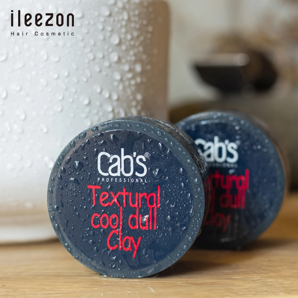 professional salon use easy to apply hairstyle matte natural finish look custom private label Hair clay wax