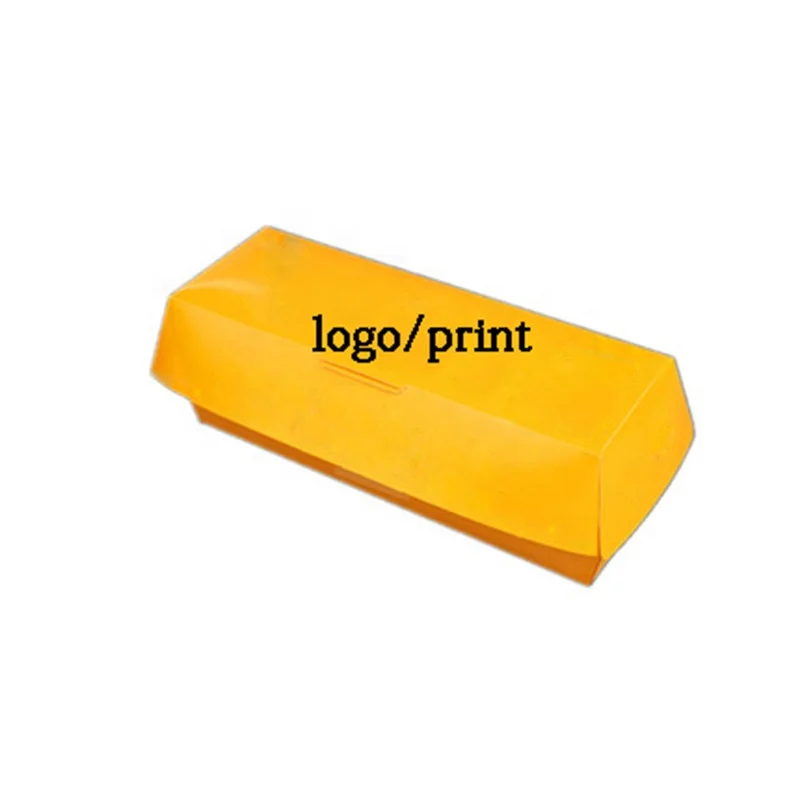 Самые популярные биоразлагаемый для пищевых продуктов коробки хот-догов коробка пластиковая упаковка оптовых продаж