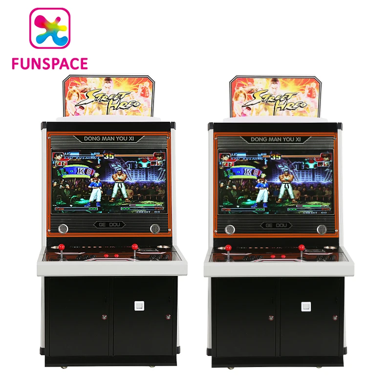 coin operated 32 Inches Arcade Video Games Machine Pandora Box Street Fighter Arcade Machine For Gaming Equipment